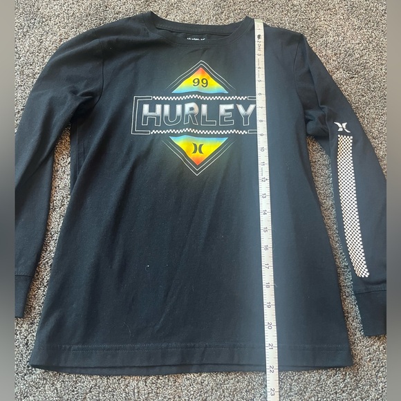 Boys Hurley Long Sleeve T-Shirt - Picture 4 of 5